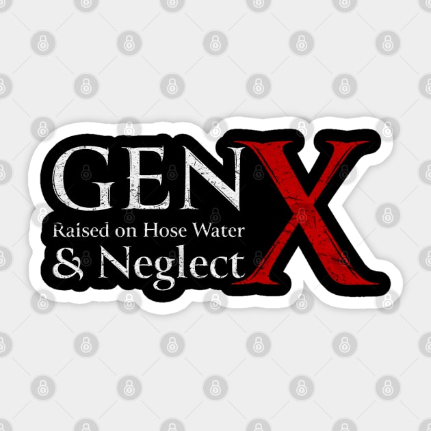 gen-x Sticker by Km Singo